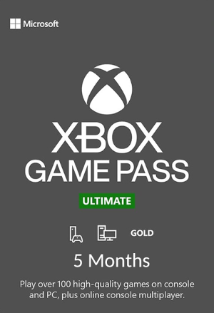 5 Months Xbox Game Pass Ultimate - New Account - Global
